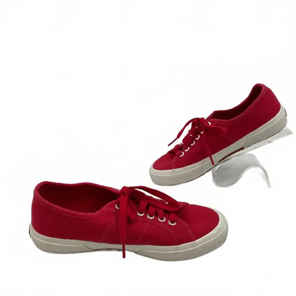 Superga Red Canvas Sneakers | Women’s EU39 / US8, Classic